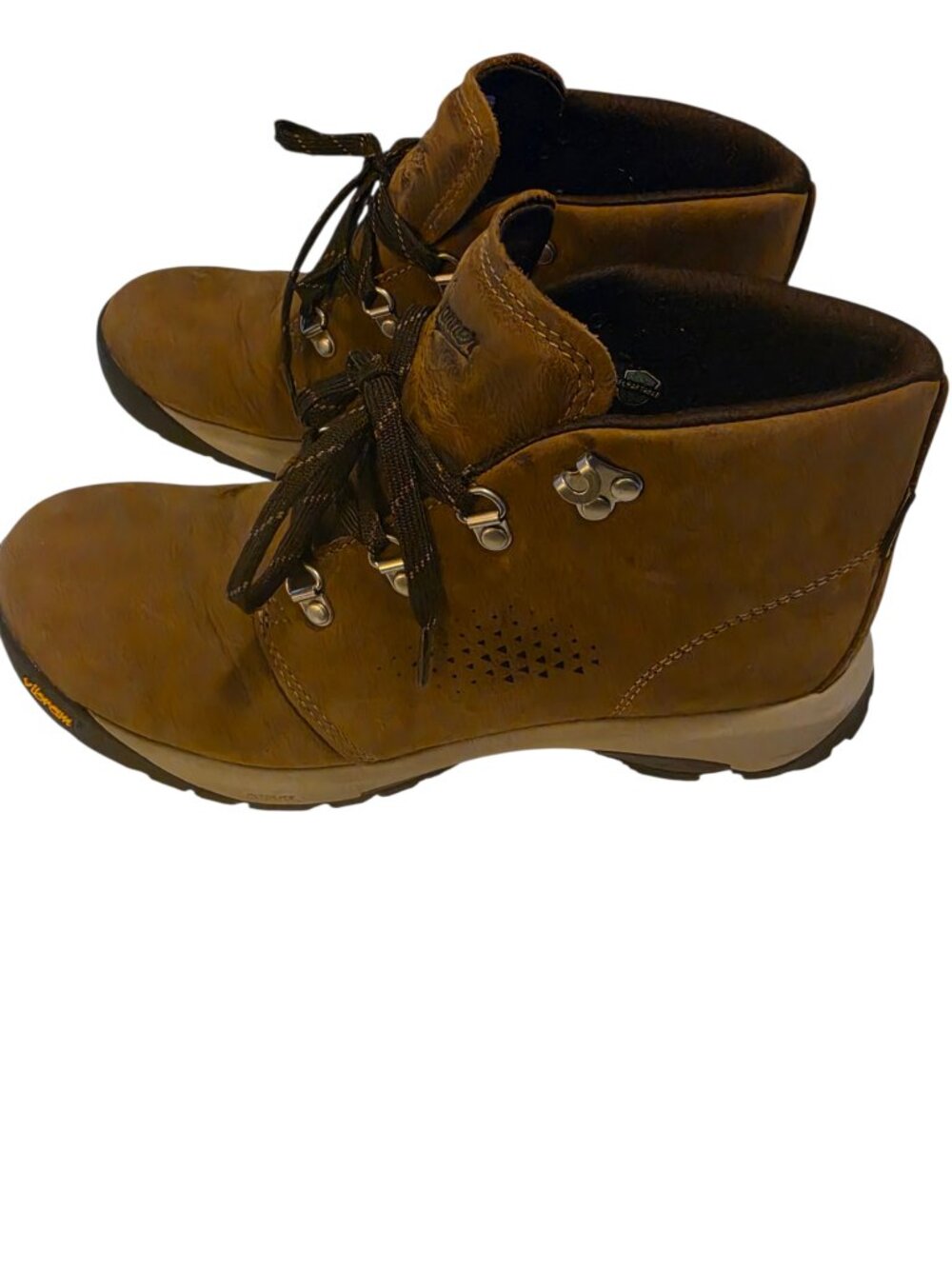 Danner Inquire Chukka 4" Vibram Sole Women's Brown Boots Sz 9.5
